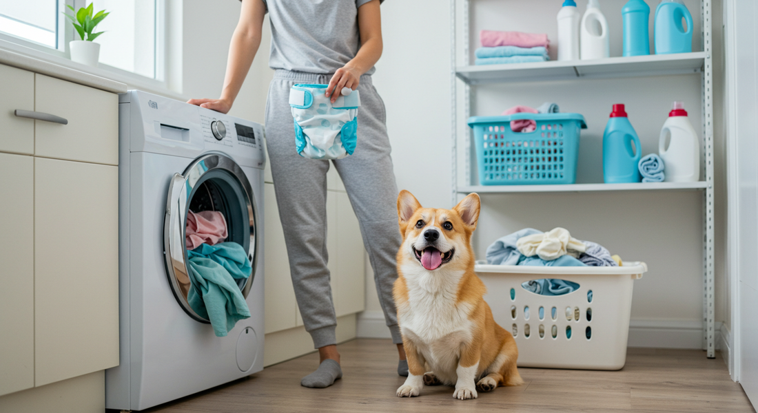 dog-diaper-laundry-routine