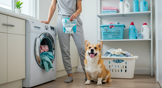 dog-diaper-laundry-routine