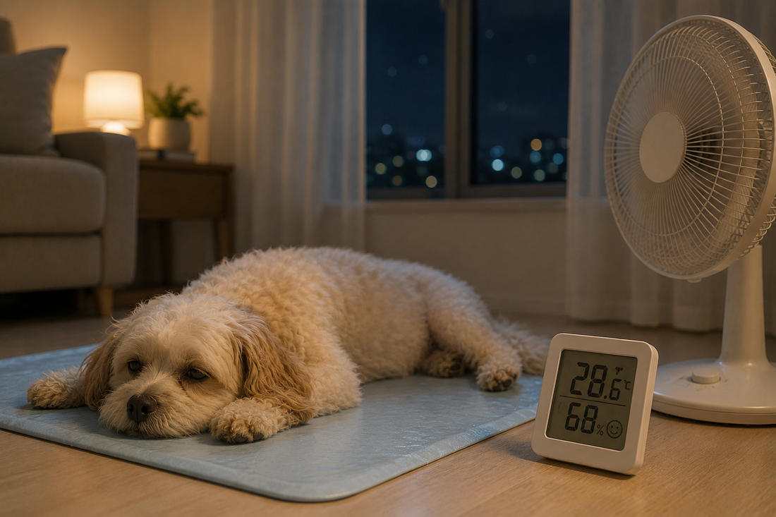 How to Keep Senior Dogs Comfortable During Hot Summer Nights