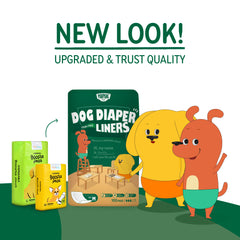 PAWPANG Dog diaper liners L
