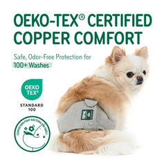 PAWPANG Copper Fit Mate | Reusable Belly Band for Male Dogs